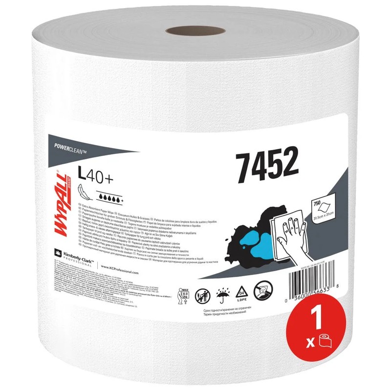 Kimberly-Clark Professional / WypAll WypAll® L40+ Power Clean™