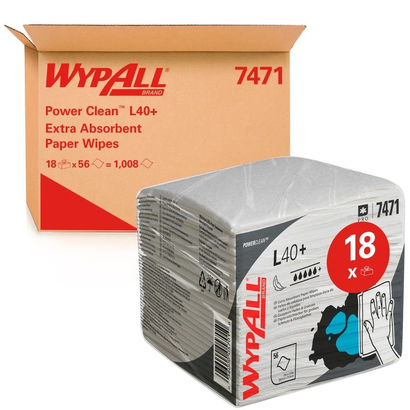 Kimberly-Clark Professional / WypAll WypAll® L40+ Power Clean™